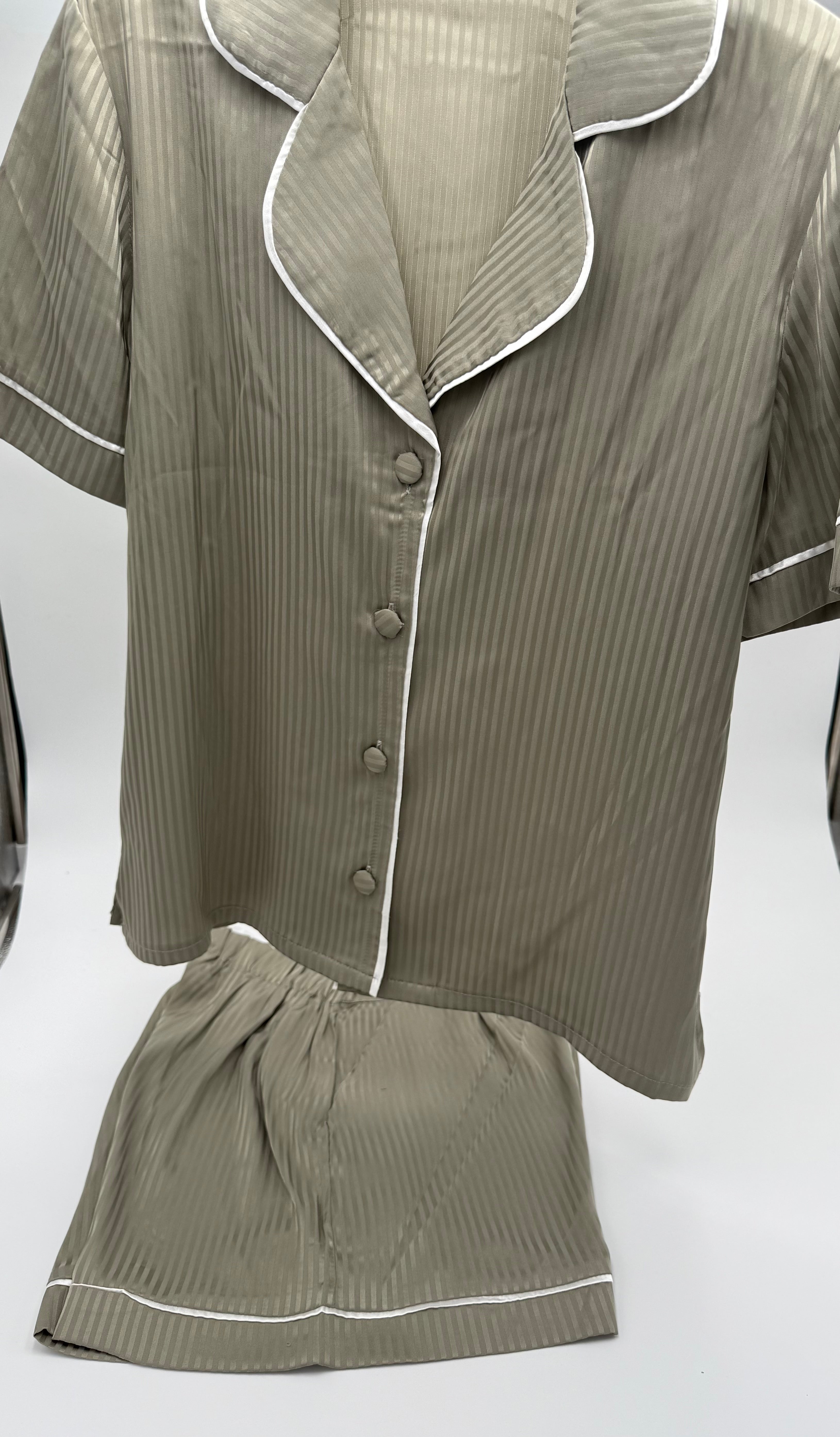 Striped Pajama Set short