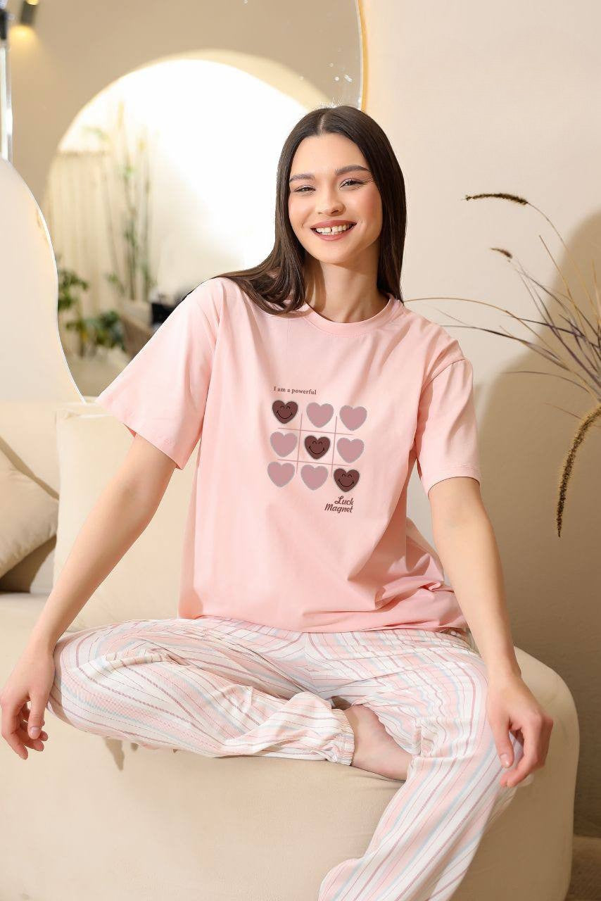 hearts Pajama ste