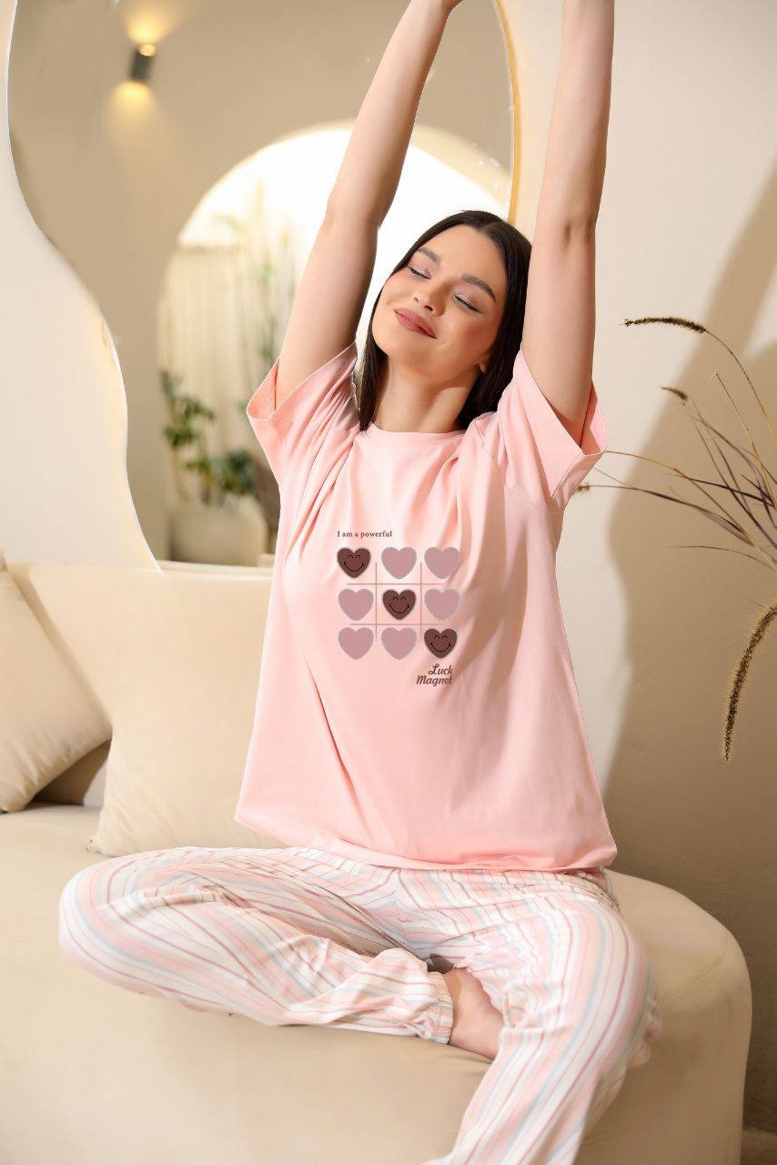 hearts Pajama ste
