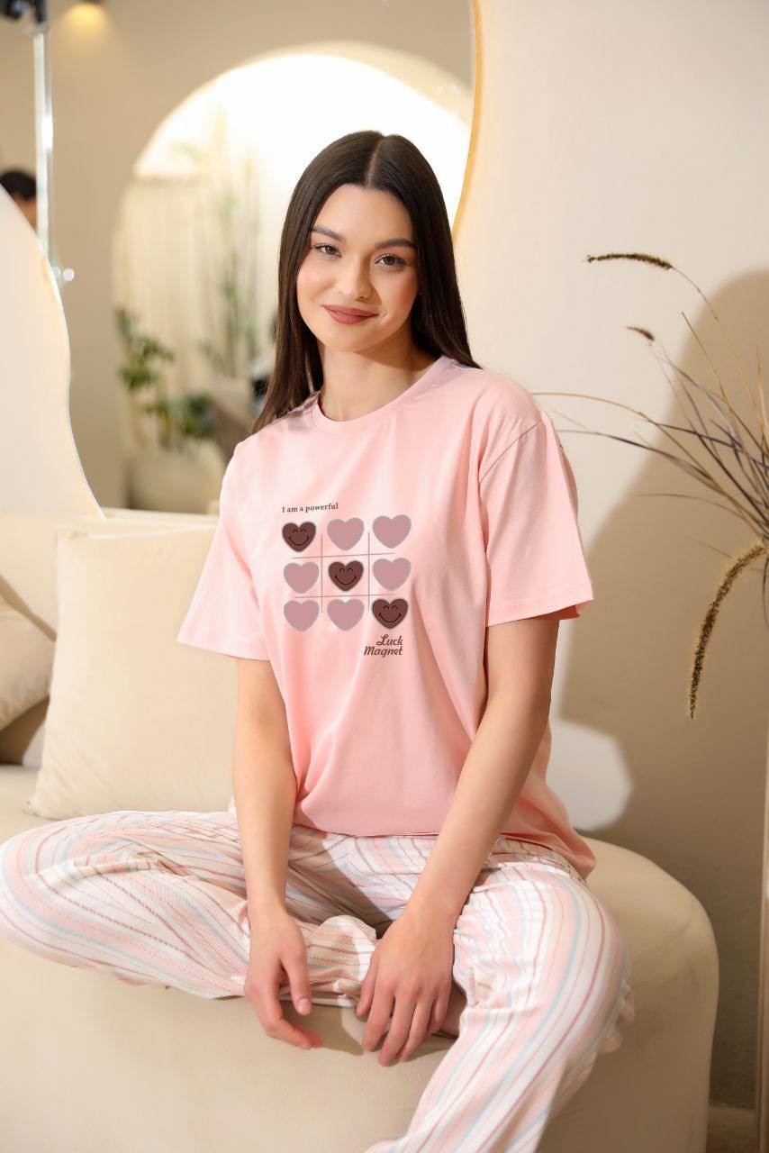 hearts Pajama ste