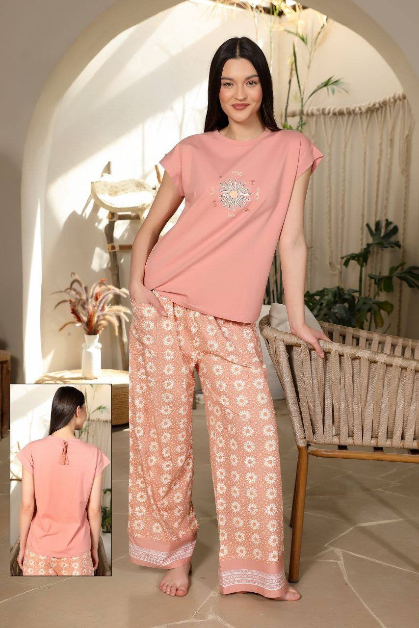 Floral Pajama Set