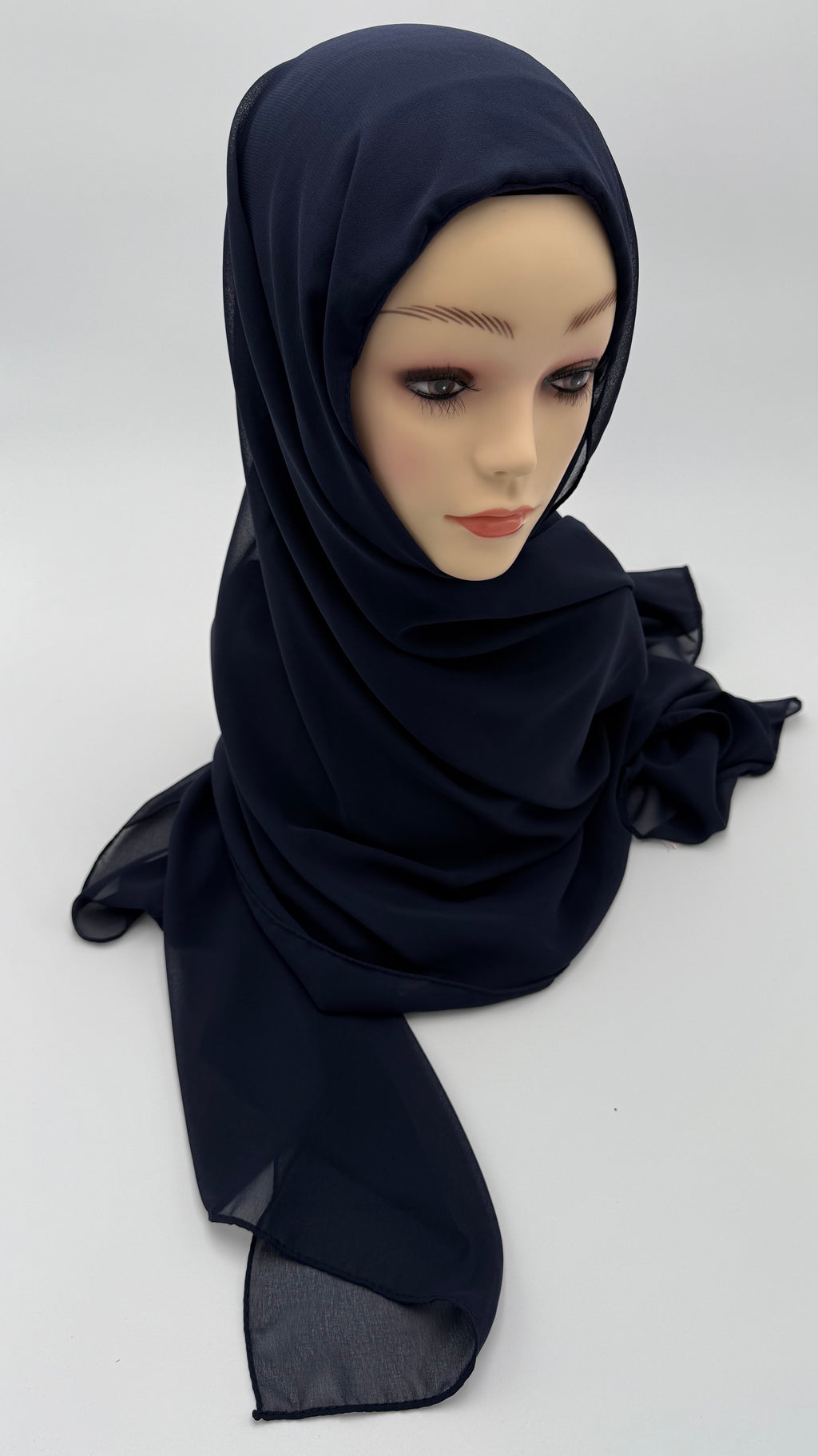 2 in 1 Premium Kuwaiti  chiffon fabric with warm