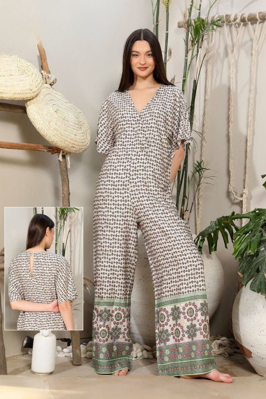 Patterned Lounge Set